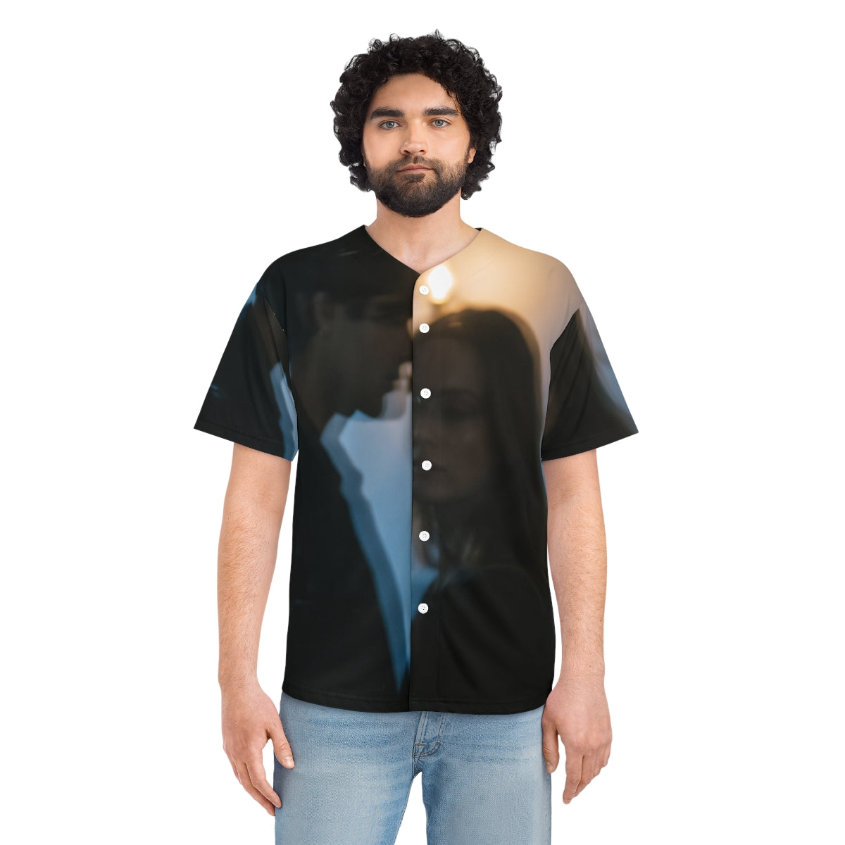 Men's Baseball Jersey - Midnight Reflections Jersey - Moody...