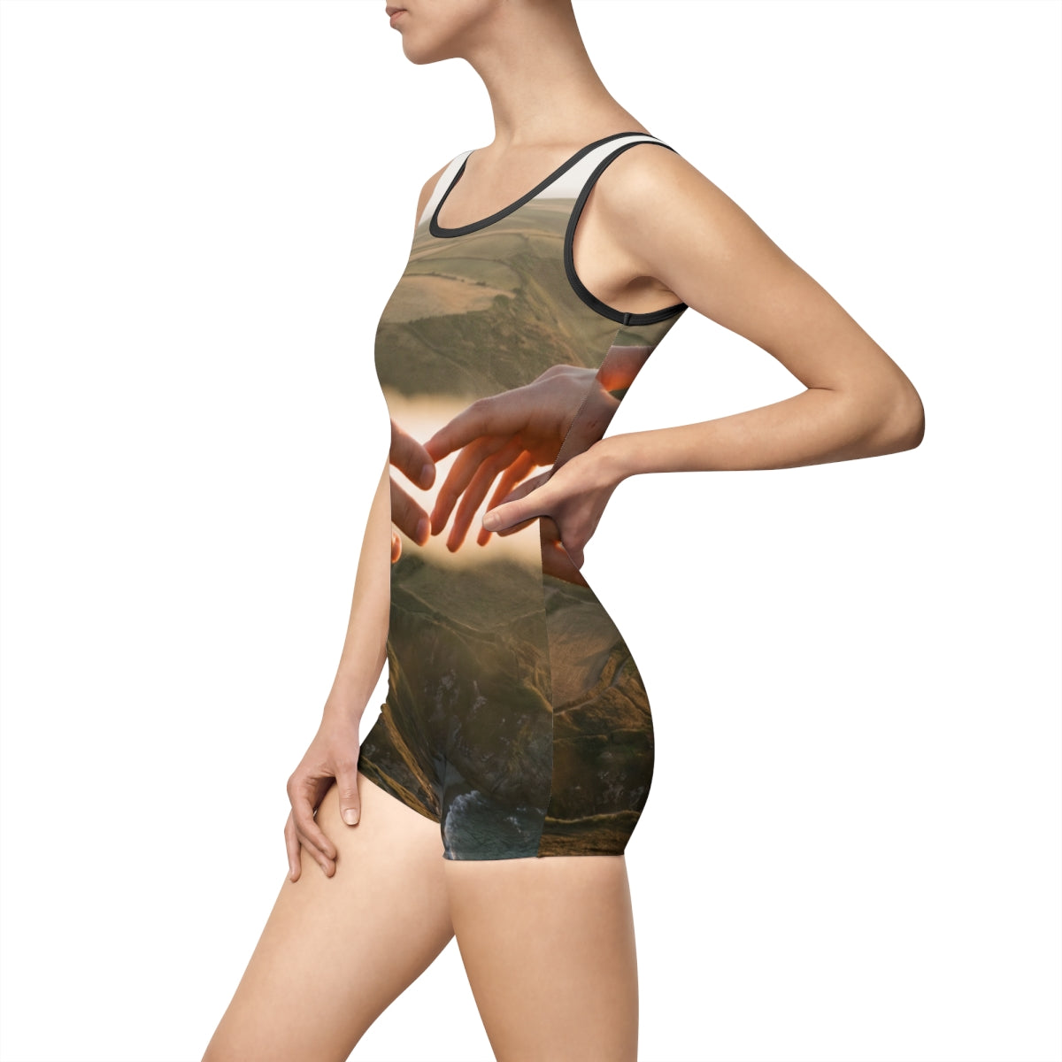 Women's Vintage Swimsuit - The Infinite Touch | Ethereal......