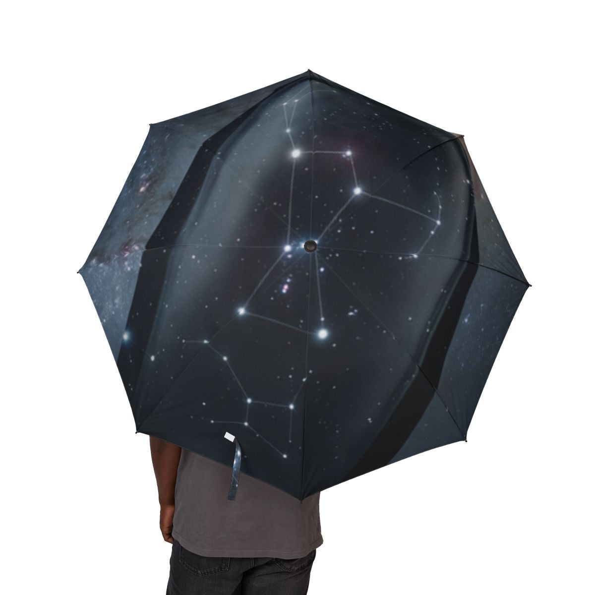 Semi-Automatic Foldable Umbrella - Cosmic Sentinel Orion......