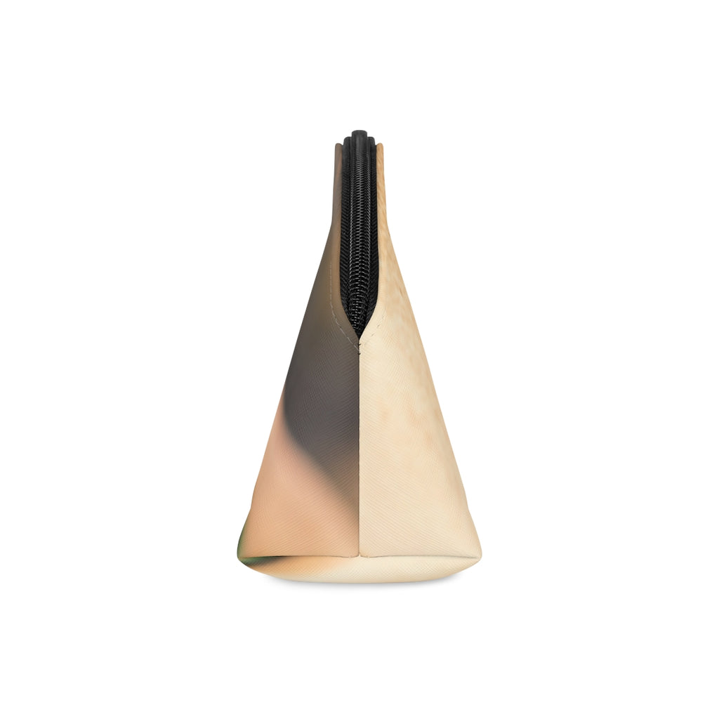 Golden Hour Makeup Bag - Emerald Sunset Clutch | Echovira...