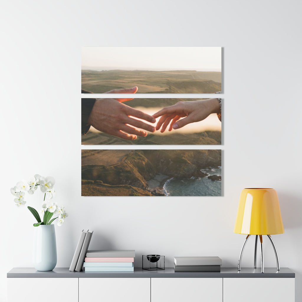 Acrylic Prints - The Infinite Touch | Ethereal Coastal Art |...