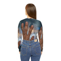 Women's V-Neck Long Sleeve Rainy City Shirt