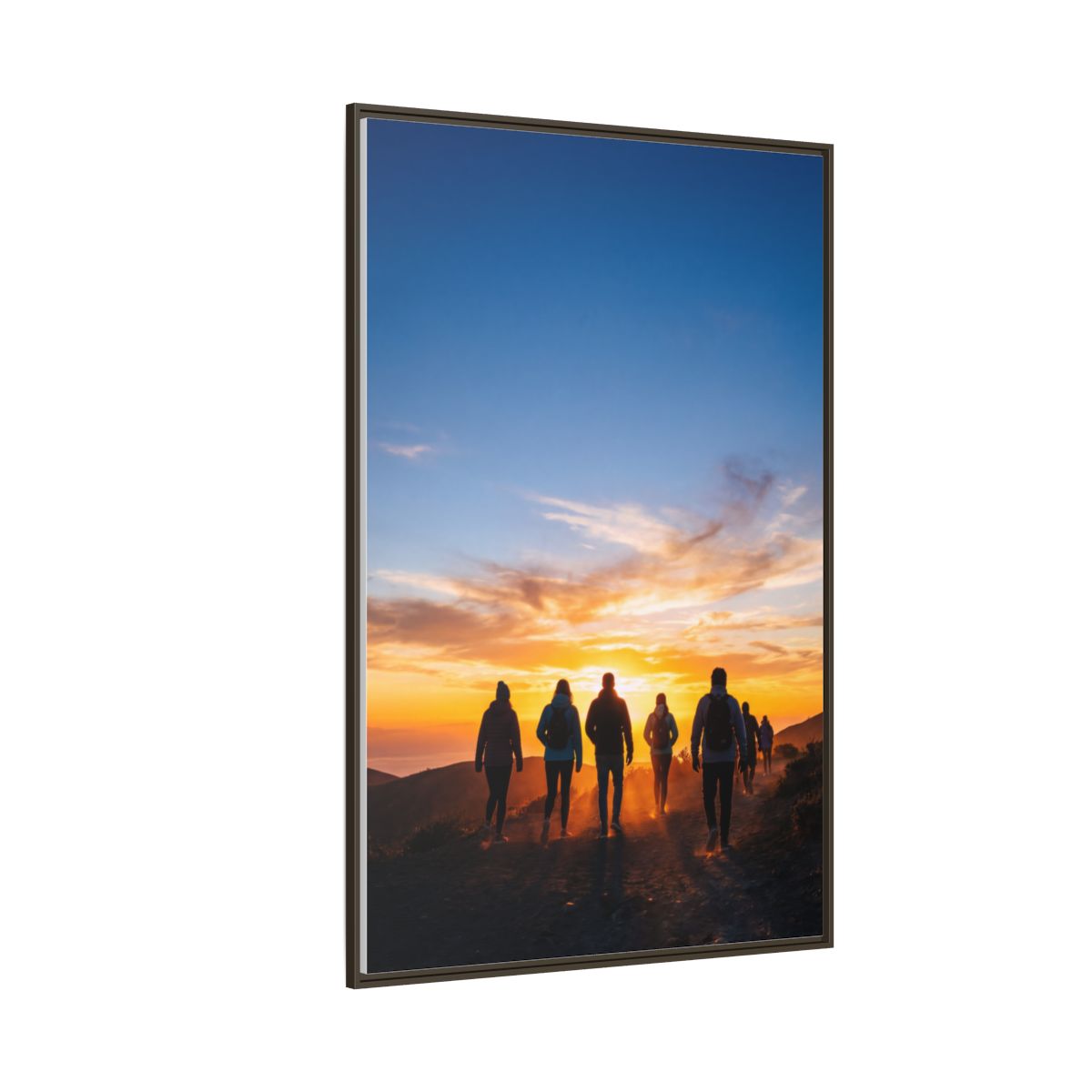 Matte Canvas, Framed - Epic Dawn Trek