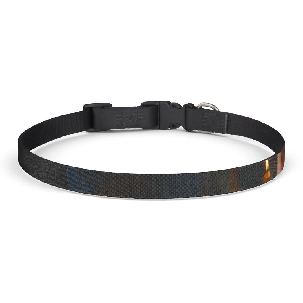 Pet Collar - Golden Flame Vision