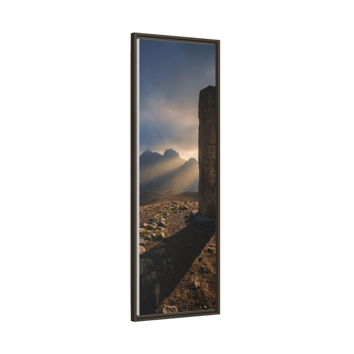 Framed Matte Canvas - Sun Peak