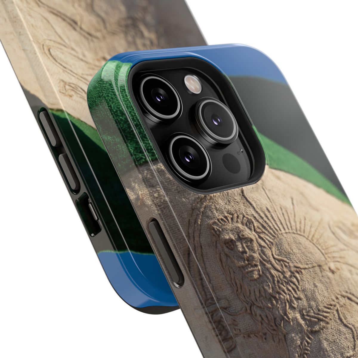 Impact-Resistant Cases - Tough Phone Case - Vintage Lion