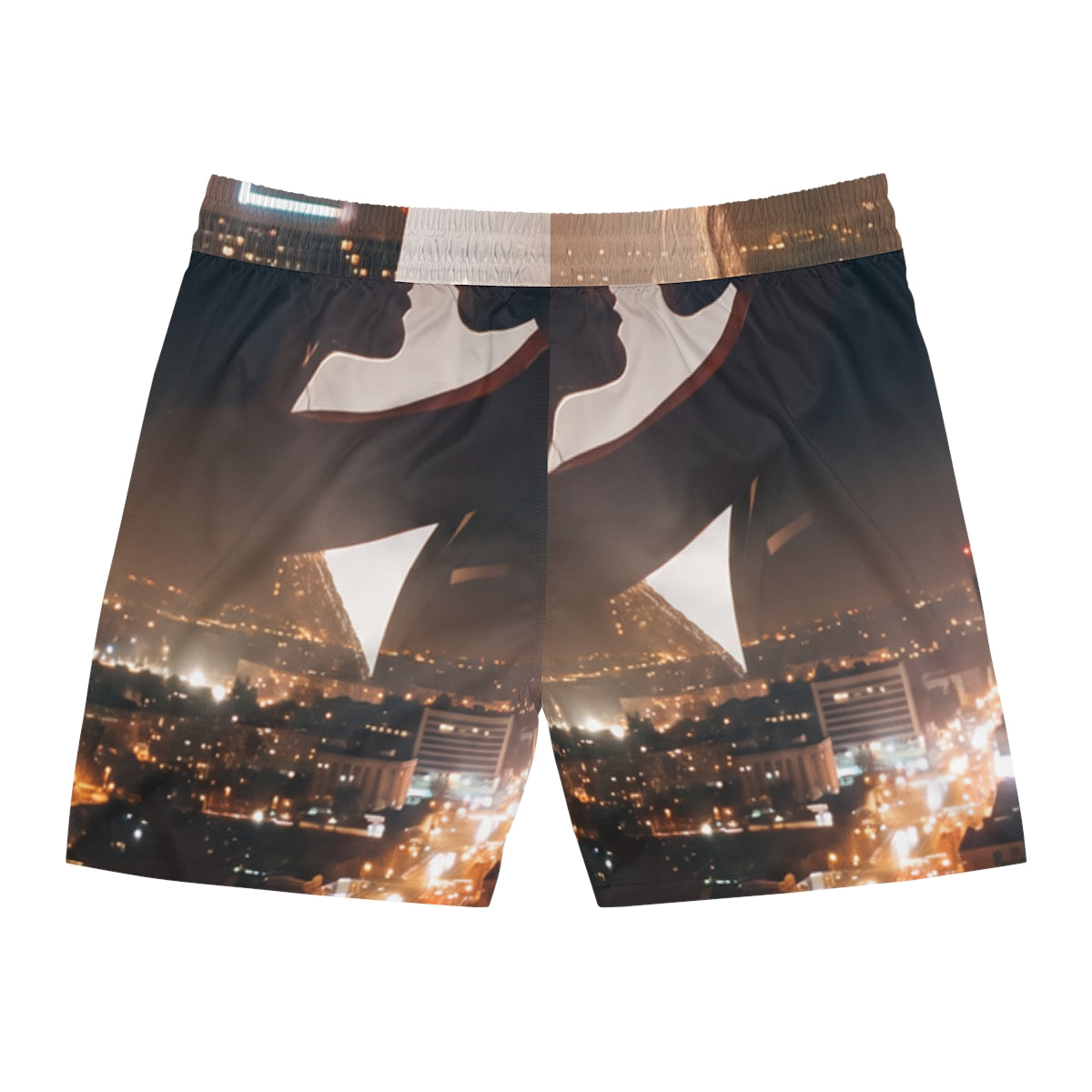 Men's Mid-Length Swim Shorts - Metropolitan Nights |...