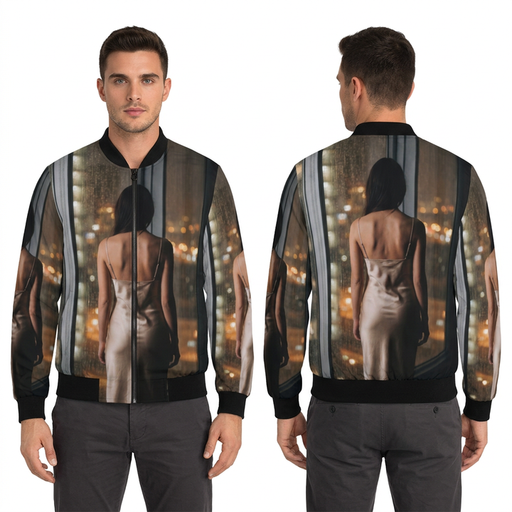 Men's Bomber Jacket - Cinematic Edge