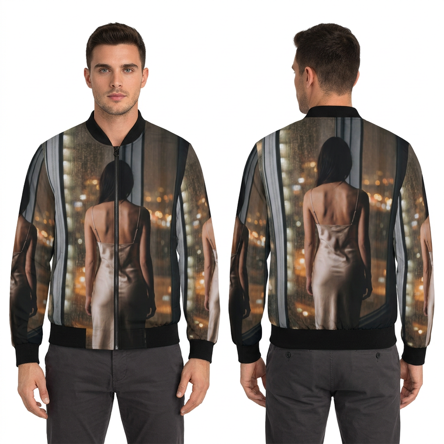 Men's Bomber Jacket - Cinematic Edge