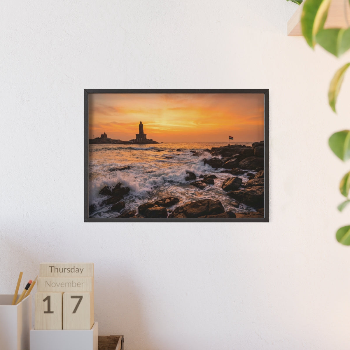 Framed Poster - Golden Hour Horizon