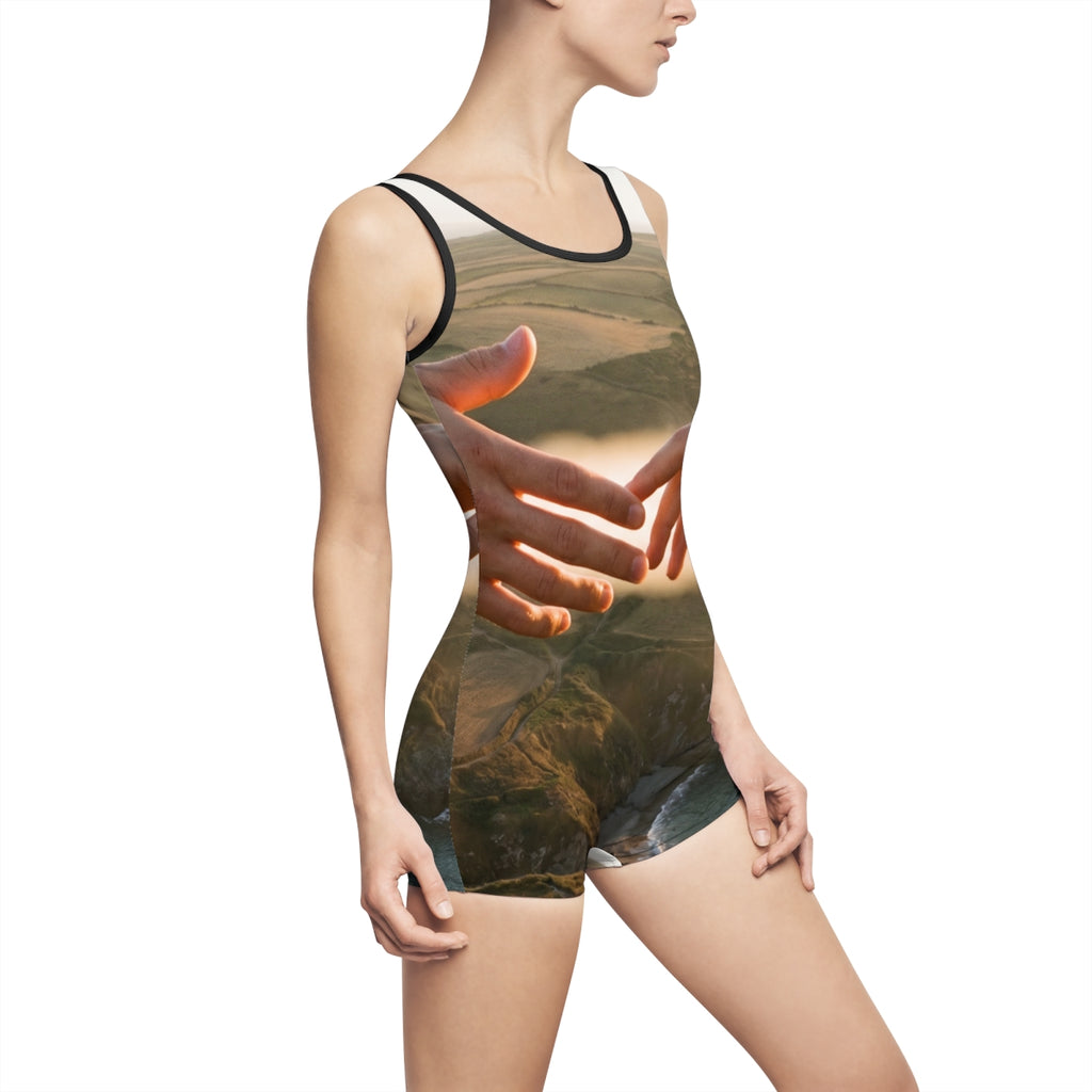 Women's Vintage Swimsuit - The Infinite Touch | Ethereal......