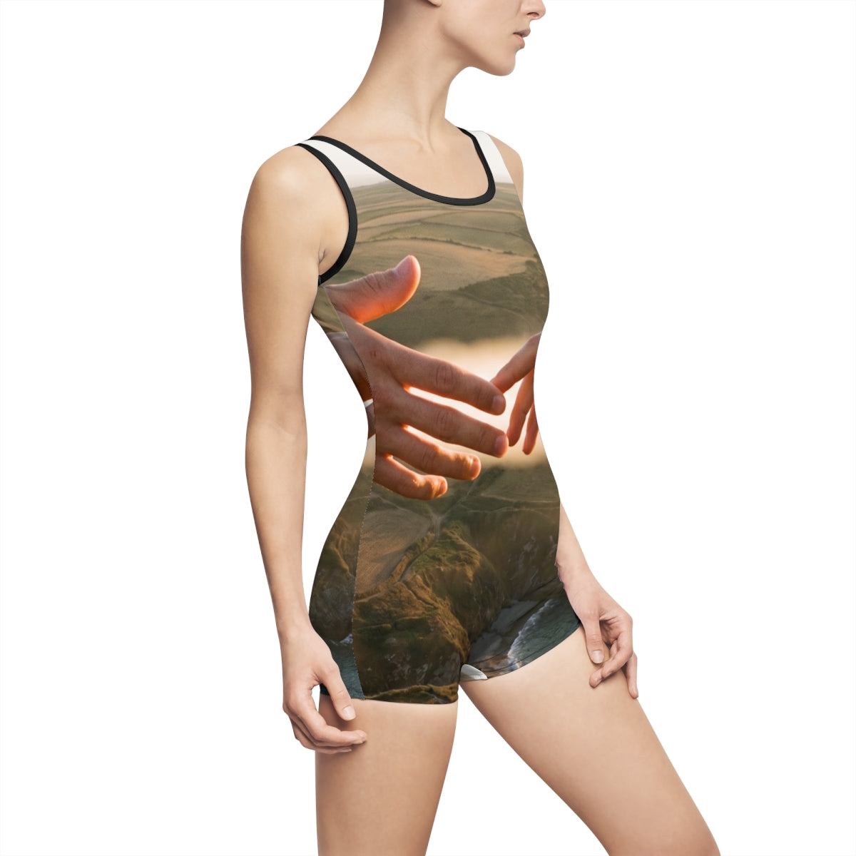 Women's Vintage Swimsuit - The Infinite Touch | Ethereal......