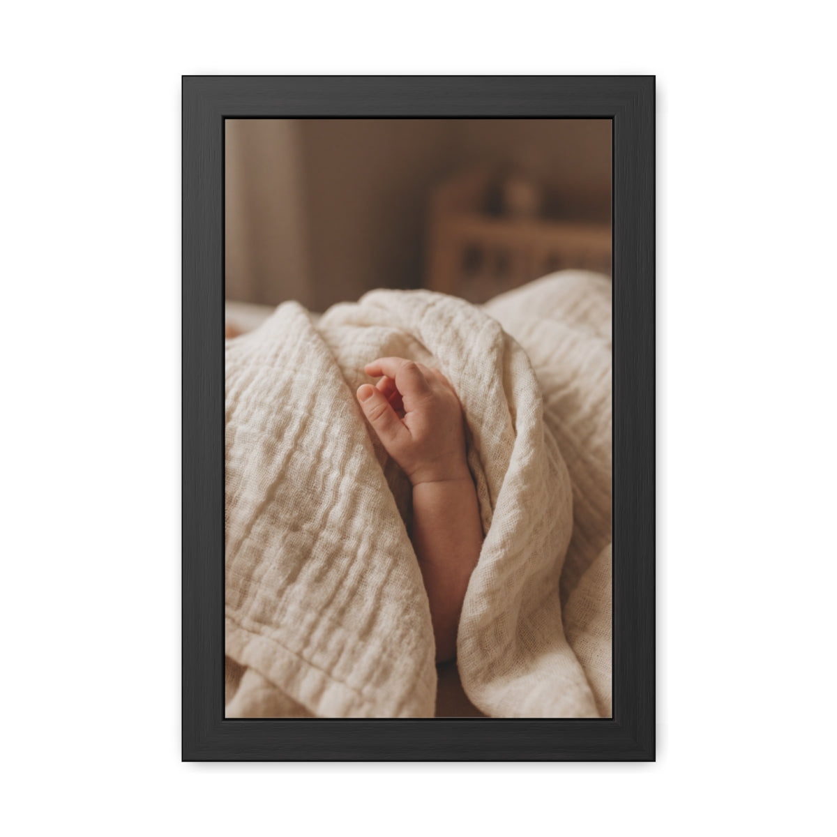 Framed Poster Wall Art - Boho Nursery — Portrait