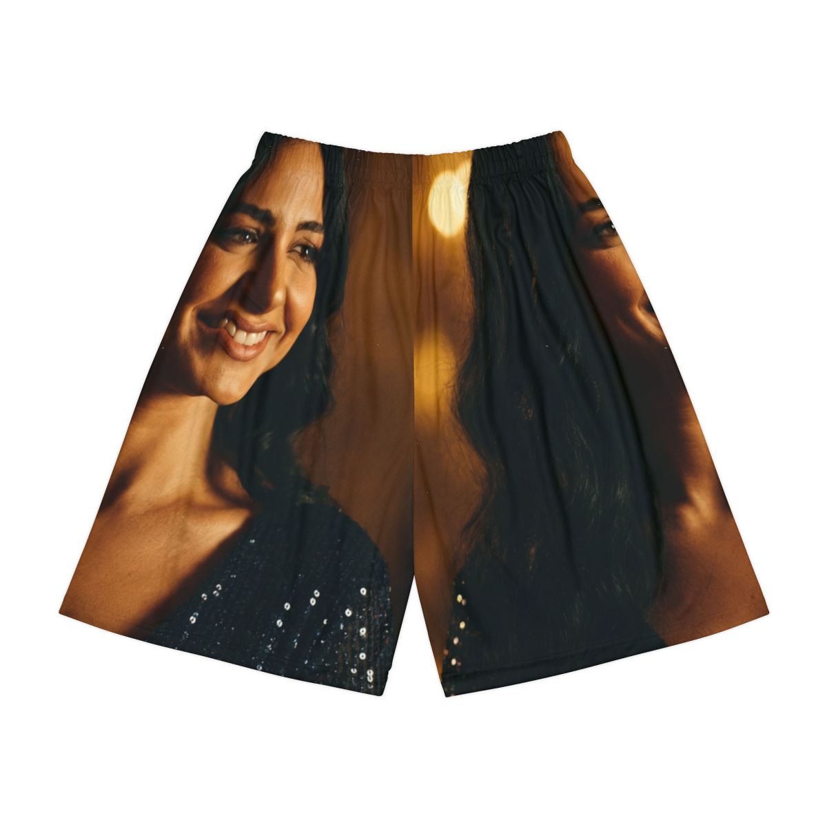 Men's Shorts - Golden Night Luxe
