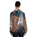 Women's Full-Zip Hoodie Rainy City Window