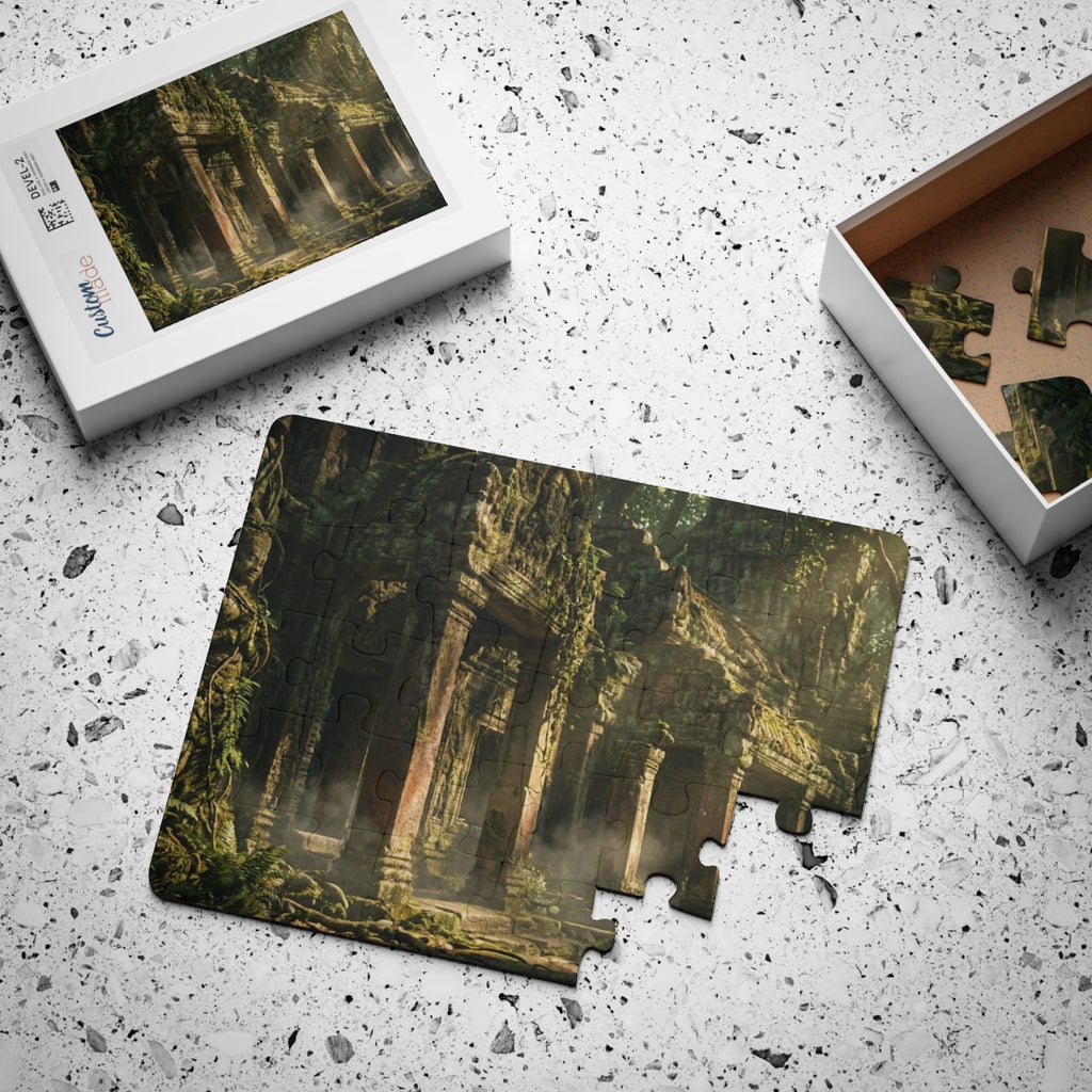 Kids' 30-Piece Puzzle - Secret Temple | Echovira Gallery