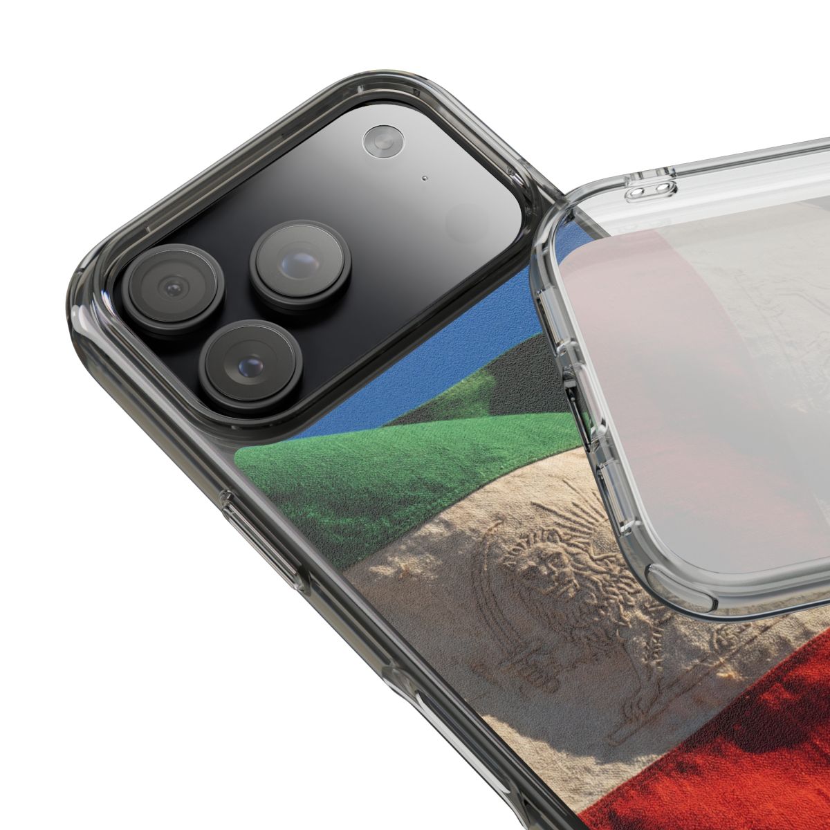 Clear Impact-Resistant Cases - Clear Phone Case - Vintage......