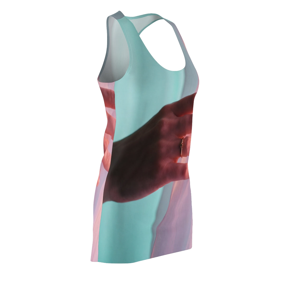 Women's Cut & Sew Racerback Dress - Dawn Breeze | Echovira...