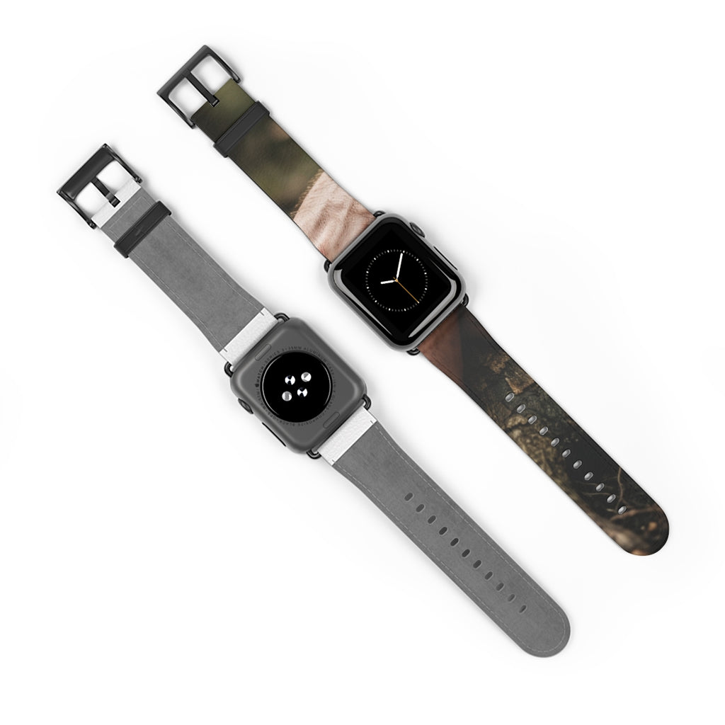Apple Watch Band with Forest Root Art