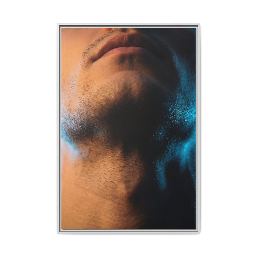 Framed Matte Canvas - Neon Noir