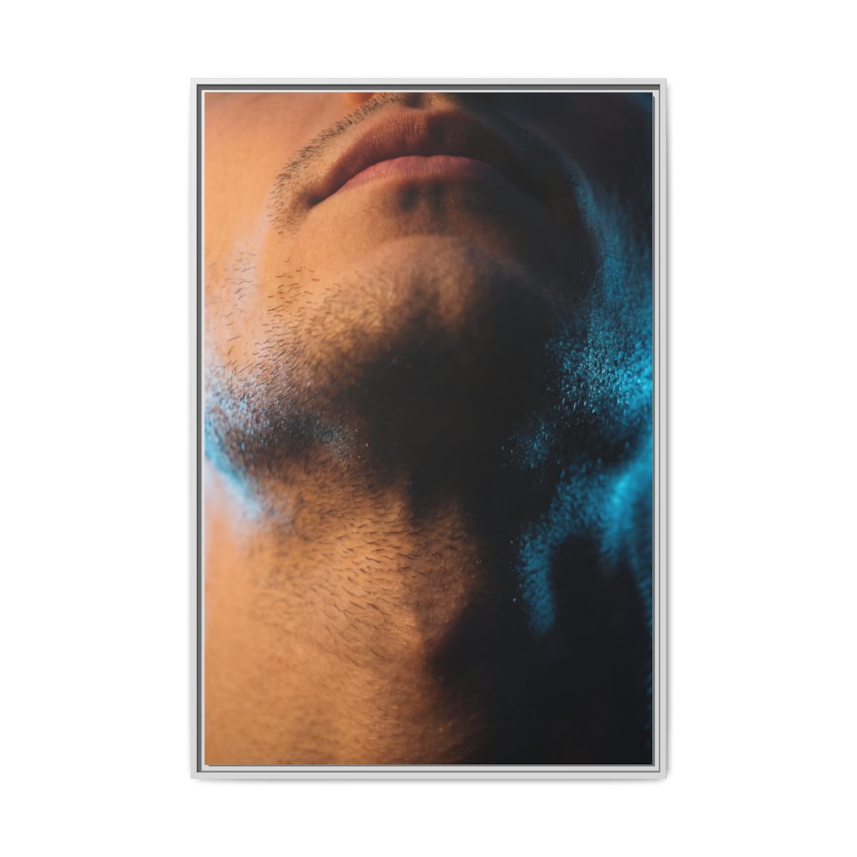 Framed Matte Canvas - Neon Noir