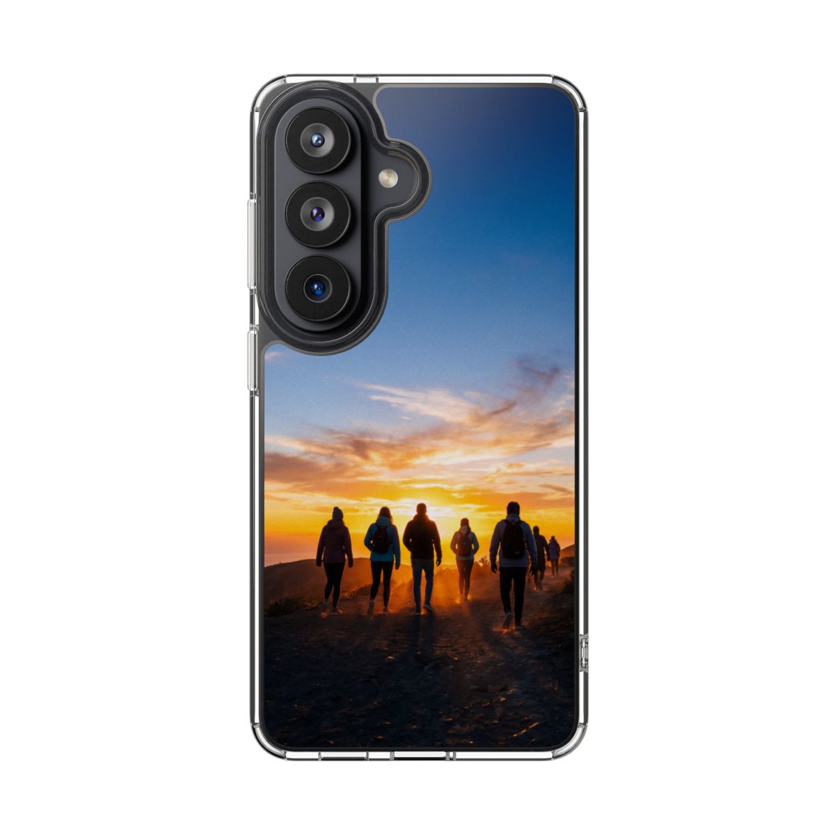 Clear Impact-Resistant Cases - Clear Phone Case - Sunset...