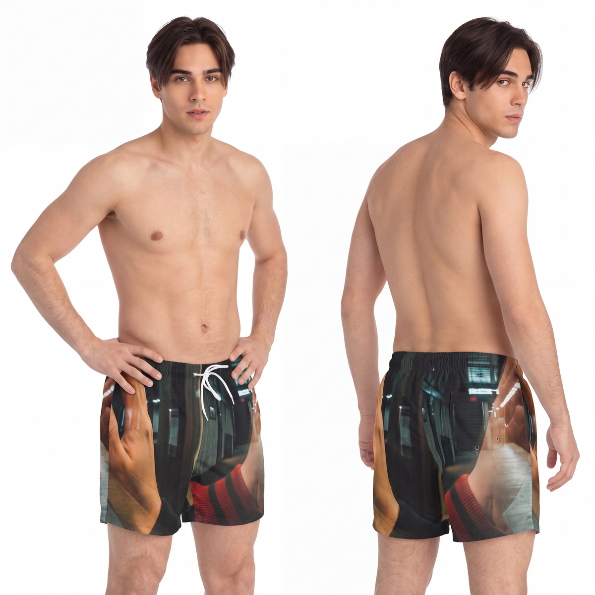Swim Trunks - Metro Reflection | Echovira Gallery