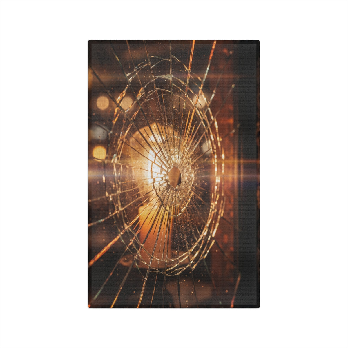 Microfiber Tea Towel - Shattered Light
