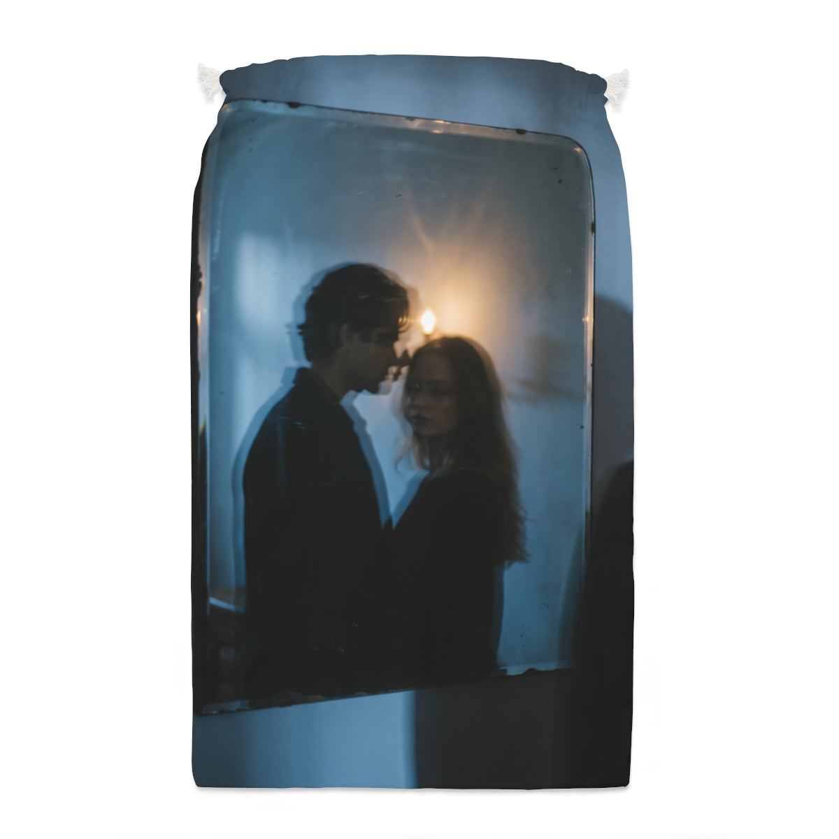 Midnight Reflection Sack - Moody Canvas Laundry Bag |...