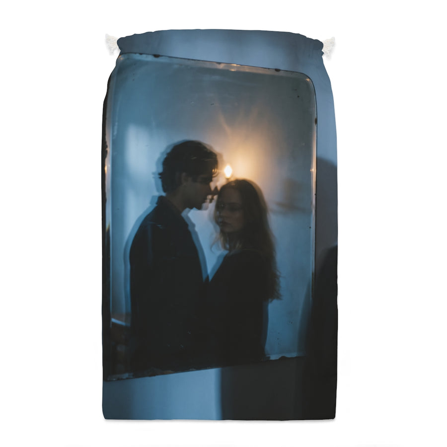 Midnight Reflection Sack - Moody Canvas Laundry Bag