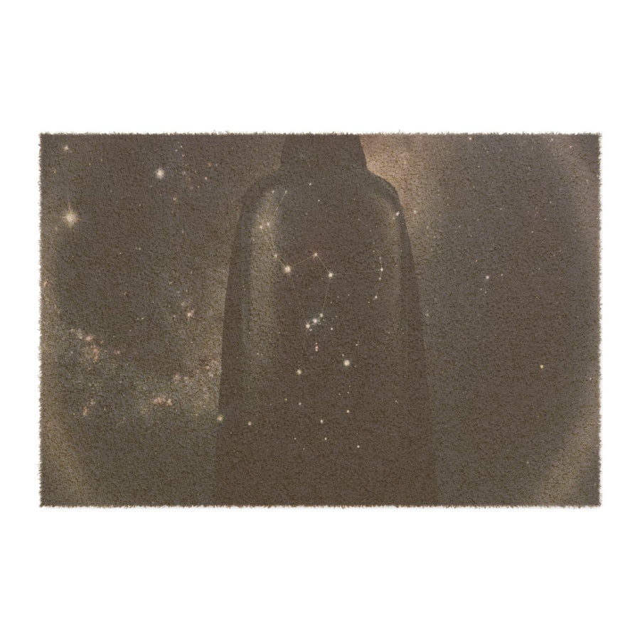 Doormat - Cosmic Sentinel Orion Constellation Art