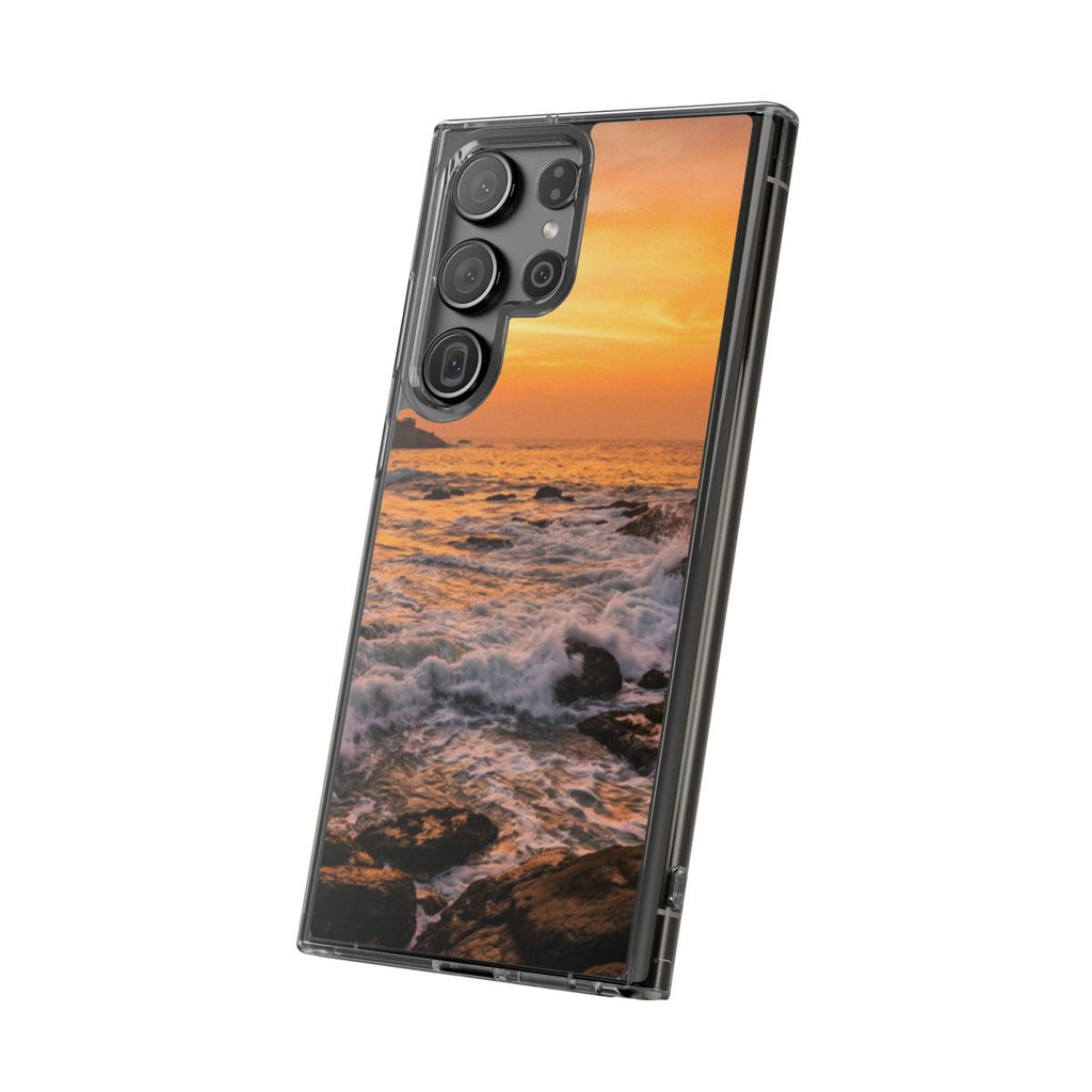 Clear Impact-Resistant Cases - Clear Phone Case - Golden...