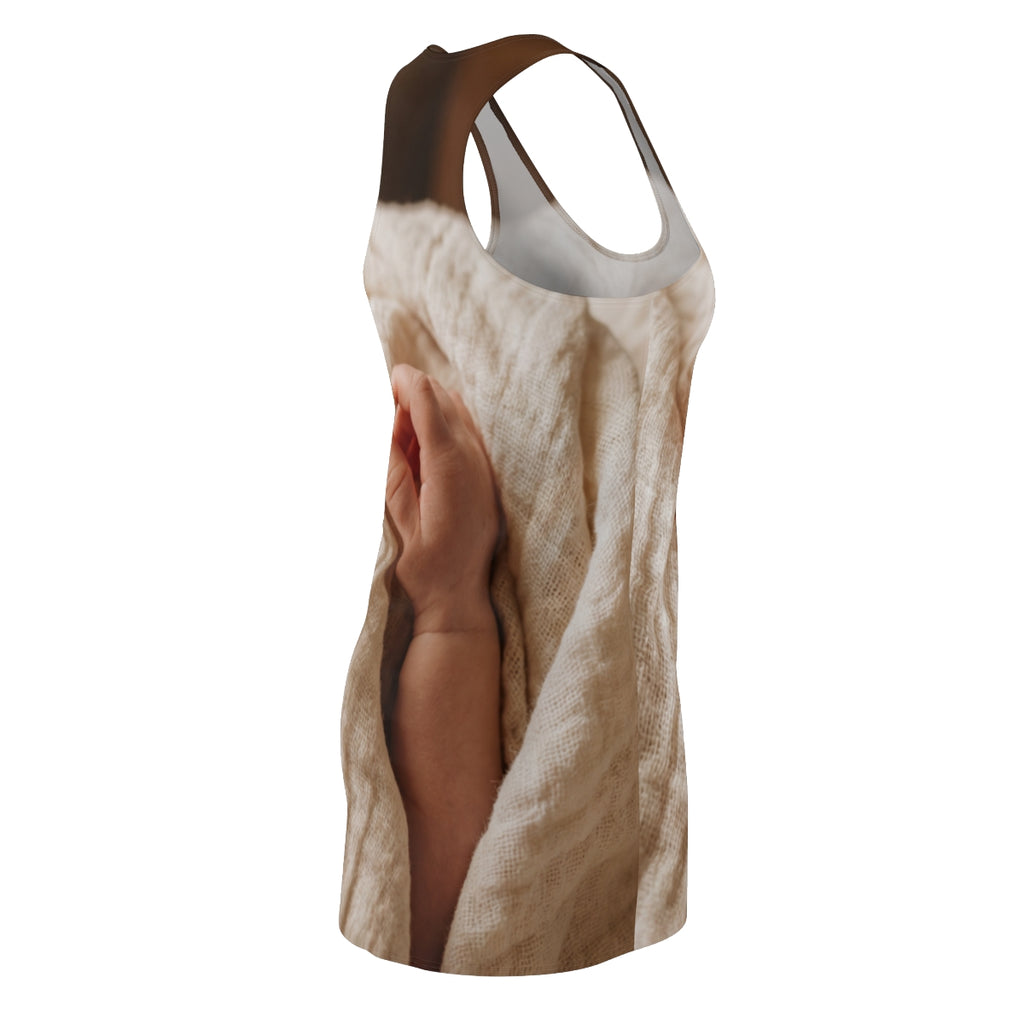 Women's Cut & Sew Racerback Dress - Tender Newborn Hand in...