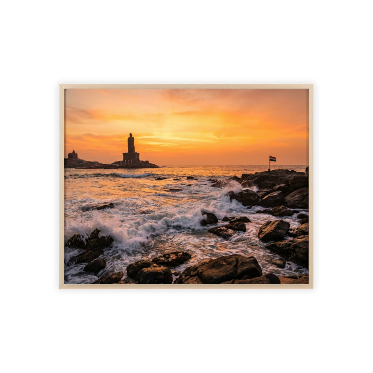 Framed Poster - Golden Hour Horizon