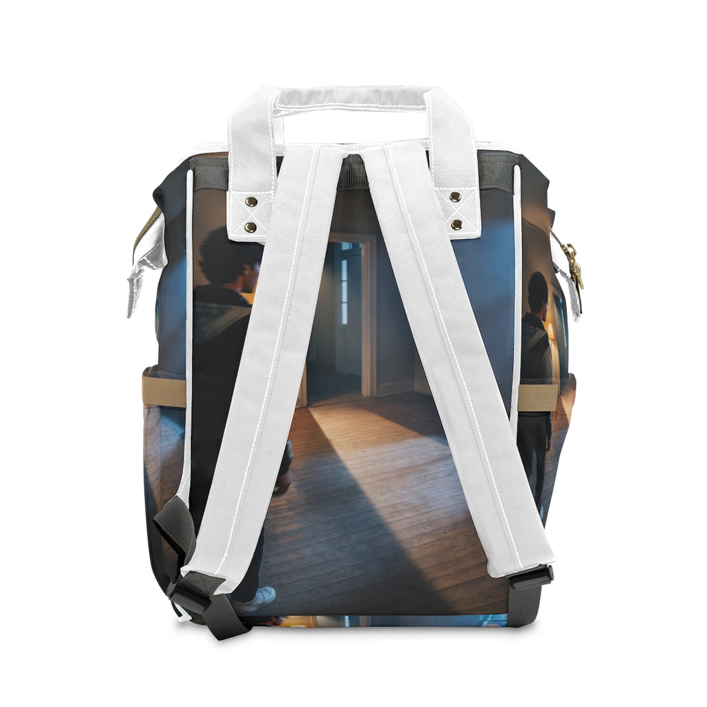Cinematic Liminal Interior Diaper Backpack