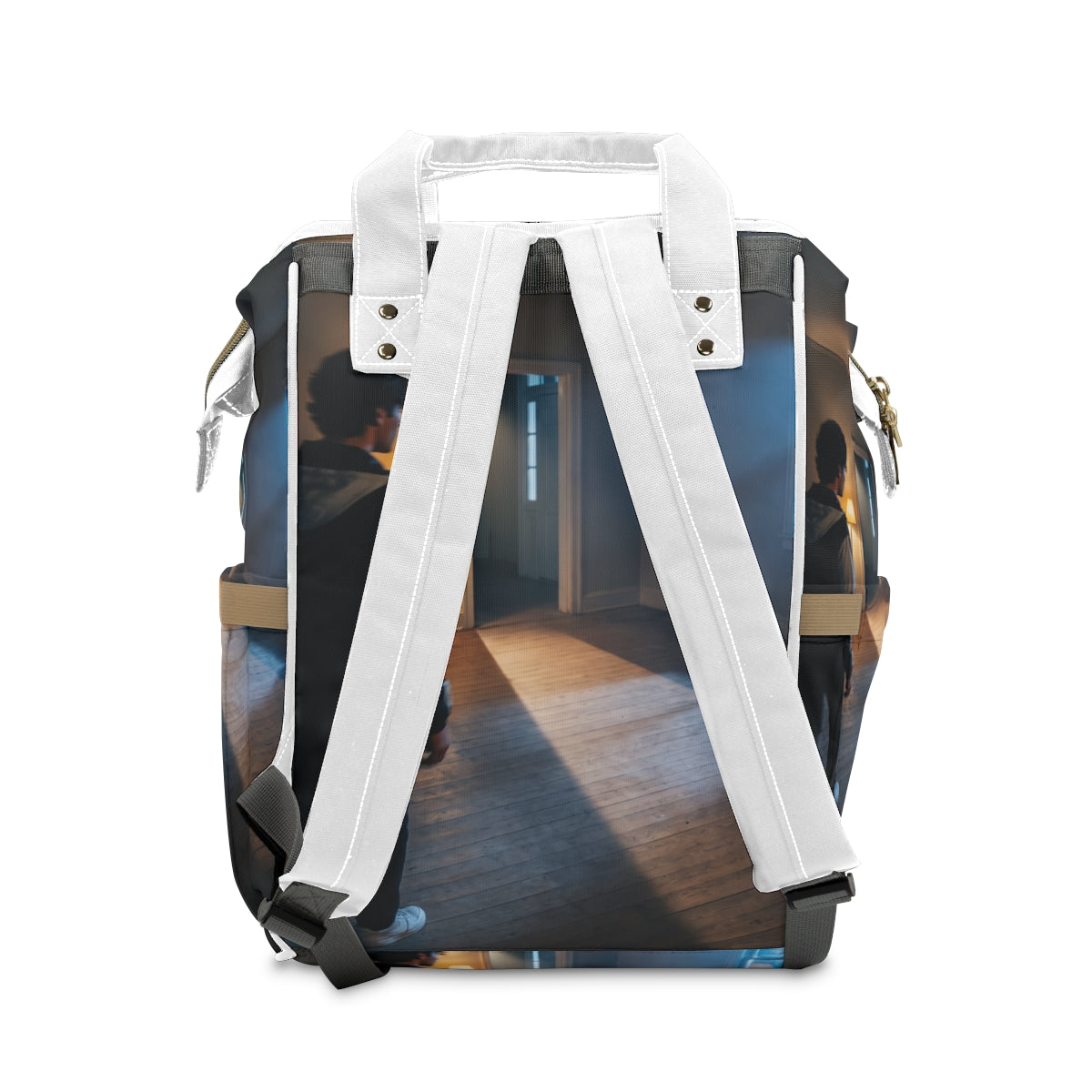 Cinematic Liminal Interior Diaper Backpack