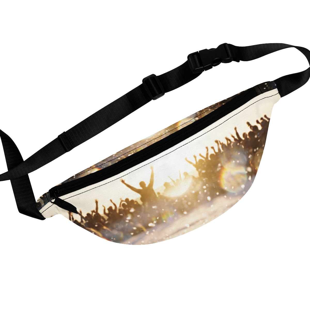 Golden Hour Crowd Celebration Fanny Pack