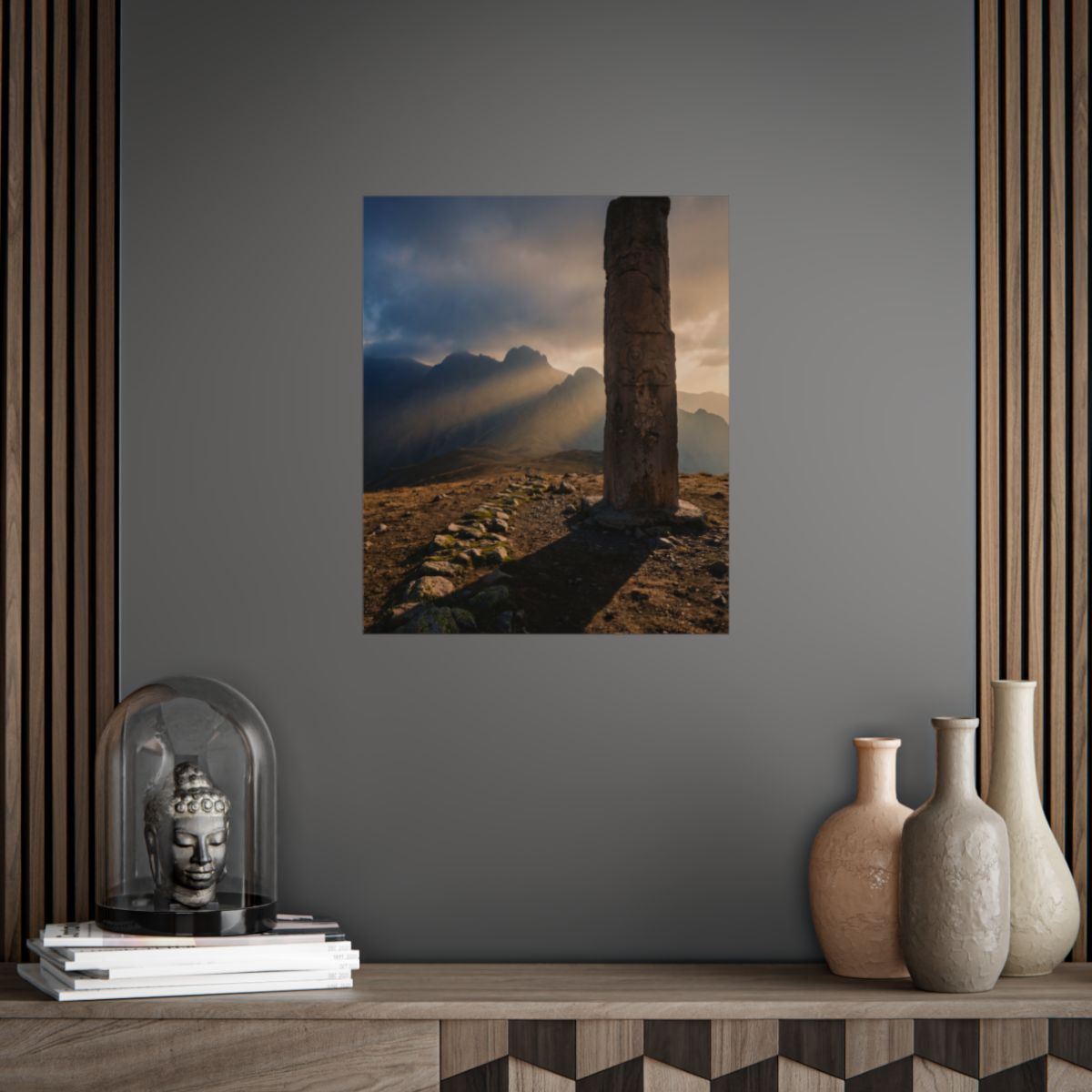 Unframed Poster - Golden Sunbeams