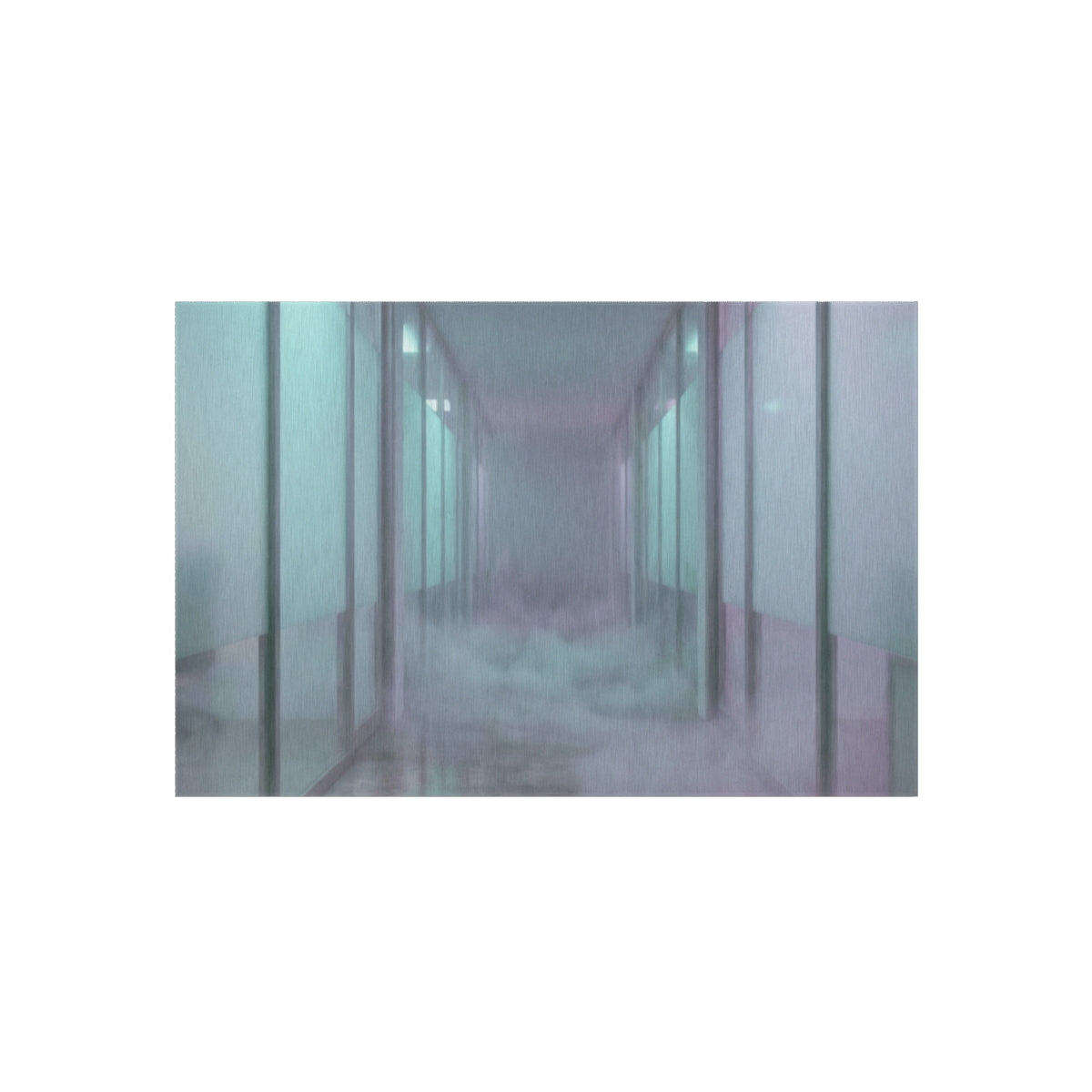 Outdoor Rug - Neon Corridor Patio | Echovira Gallery