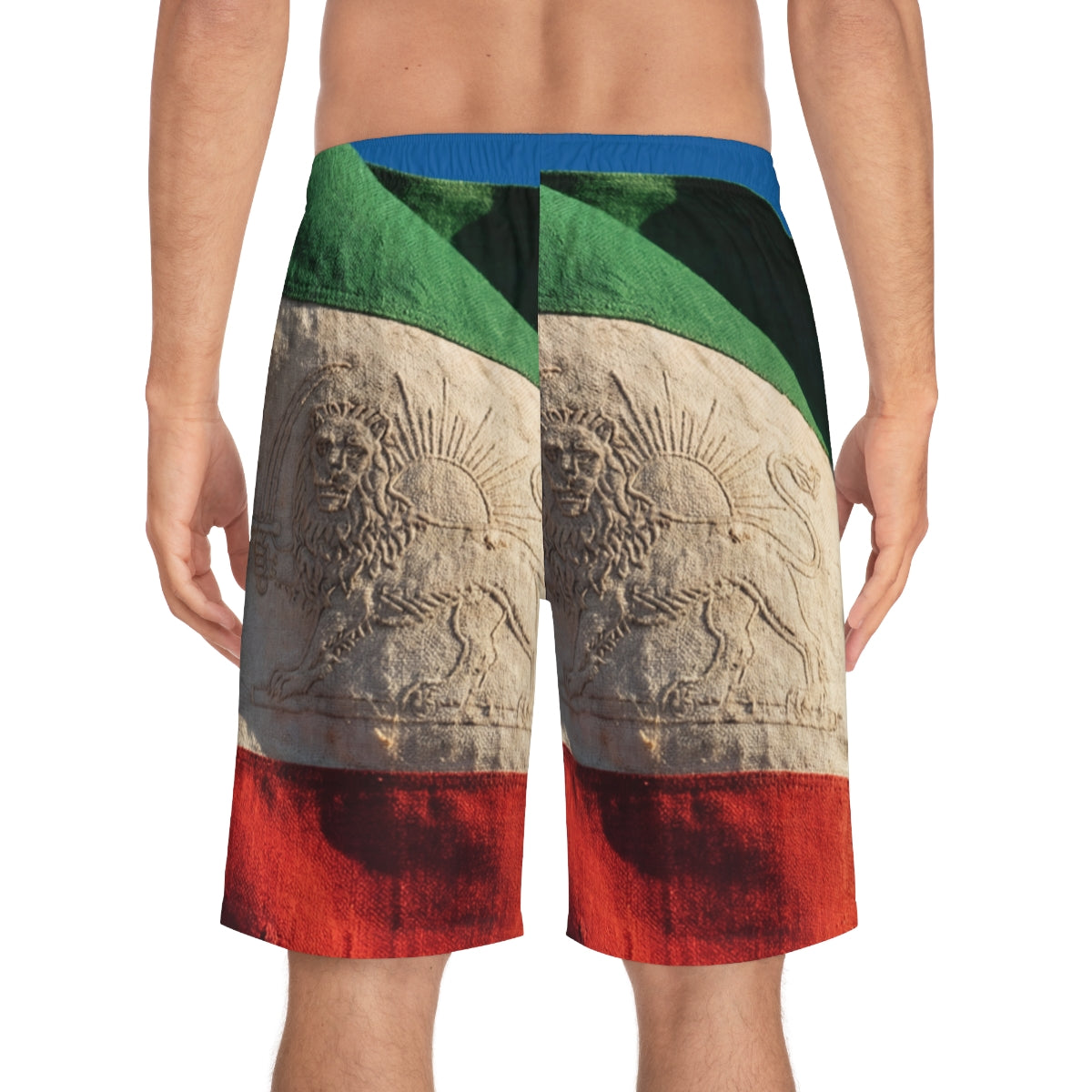 Men's Board Shorts - Vintage Flag