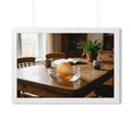 Framed Horizontal Poster - Amber Sanctuary — White (14×11......