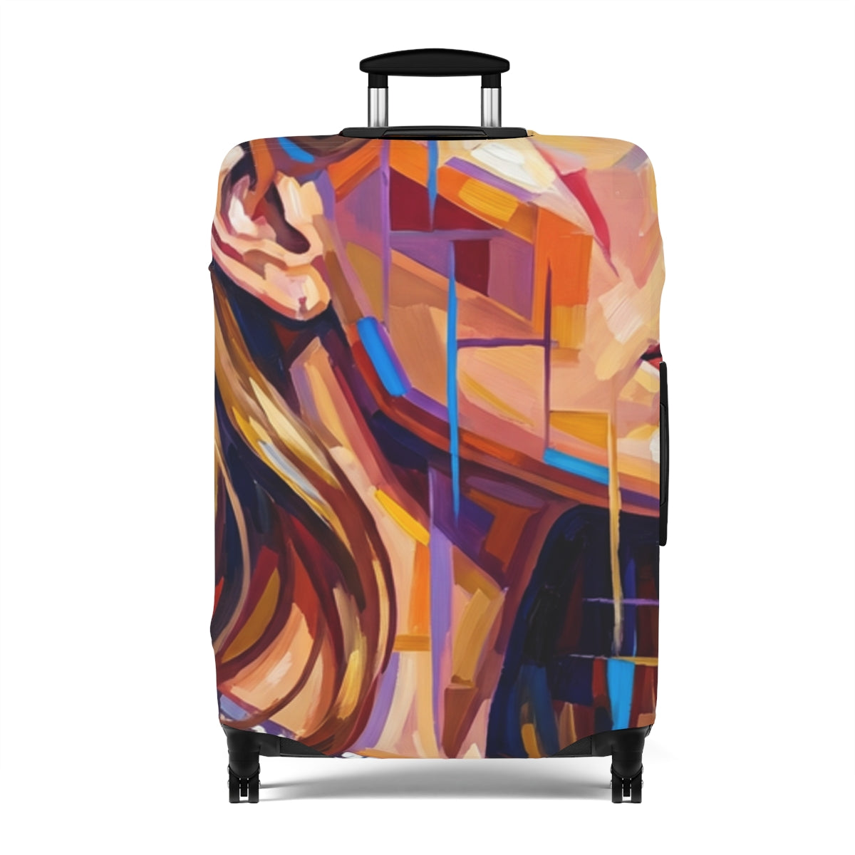 Luggage Cover - Shattered Elegance | Echovira Gallery