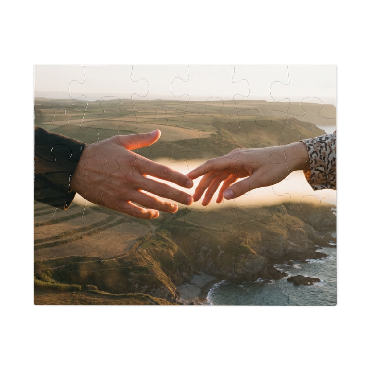 Jigsaw Puzzle with Tin - The Infinite Touch | Ethereal... |...