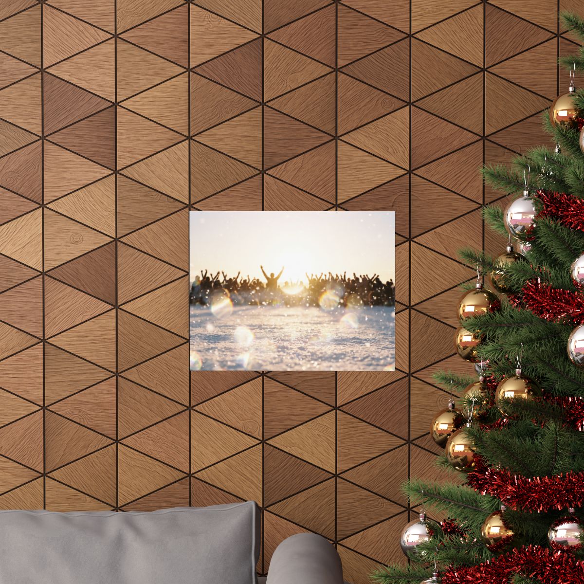 Matte Horizontal Poster - Sunset Horizon Expanse (10×8 &......