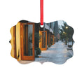 Acrylic Ornament - Twilight Courtyard | Echovira Gallery
