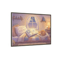 Framed Matte Canvas - Starlight Haven Slumber — Espresso /...