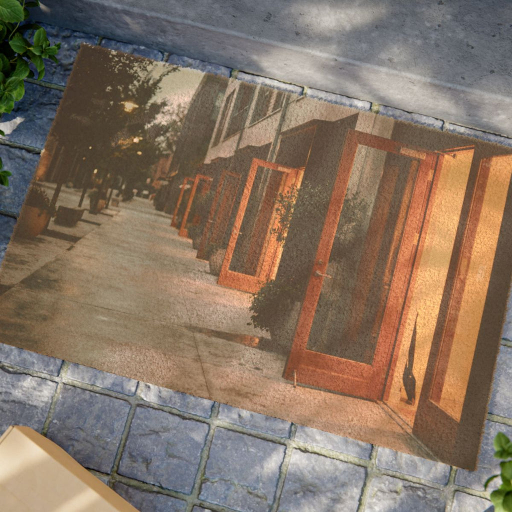 Doormat - Twilight Promenade Welcome | Echovira Gallery