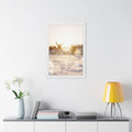 Framed Vertical Poster Golden Hour Crowd