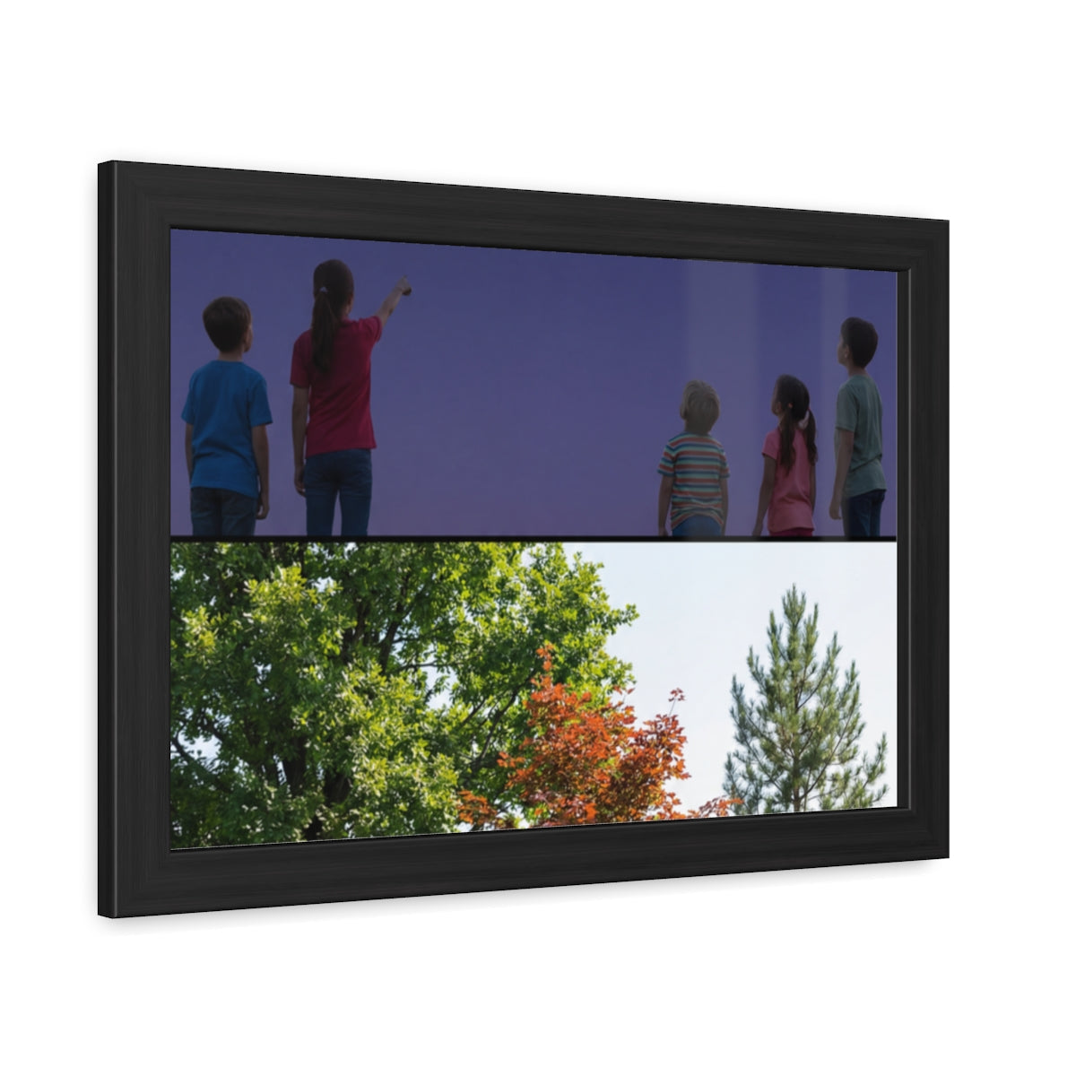 Framed Poster - Little Explorer — Landscape