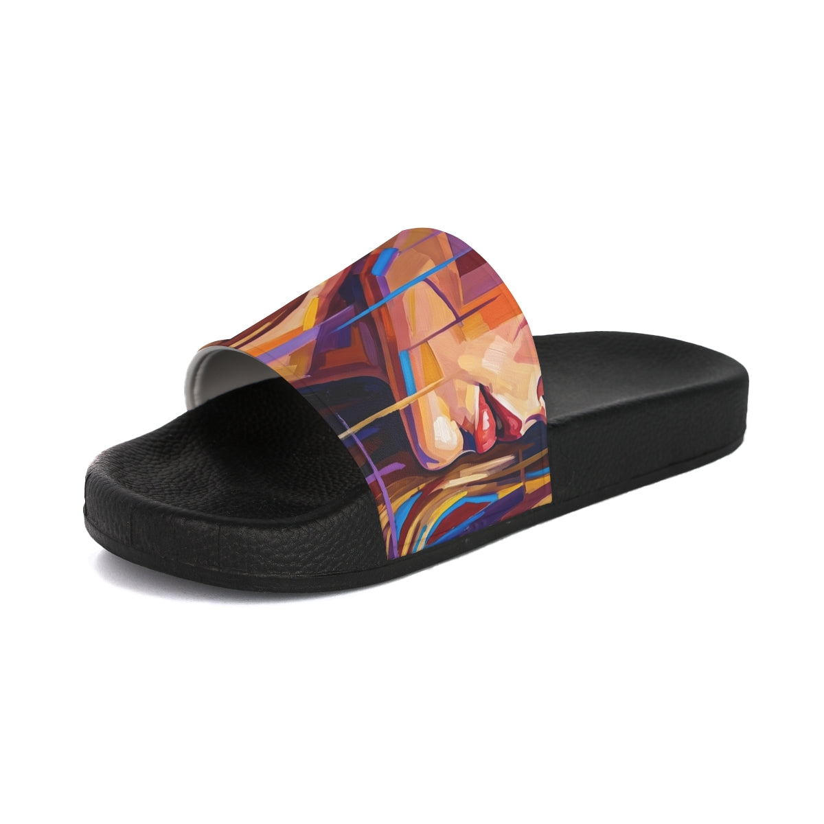 Women's Slide Sandals - Shattered Elegance | Echovira...